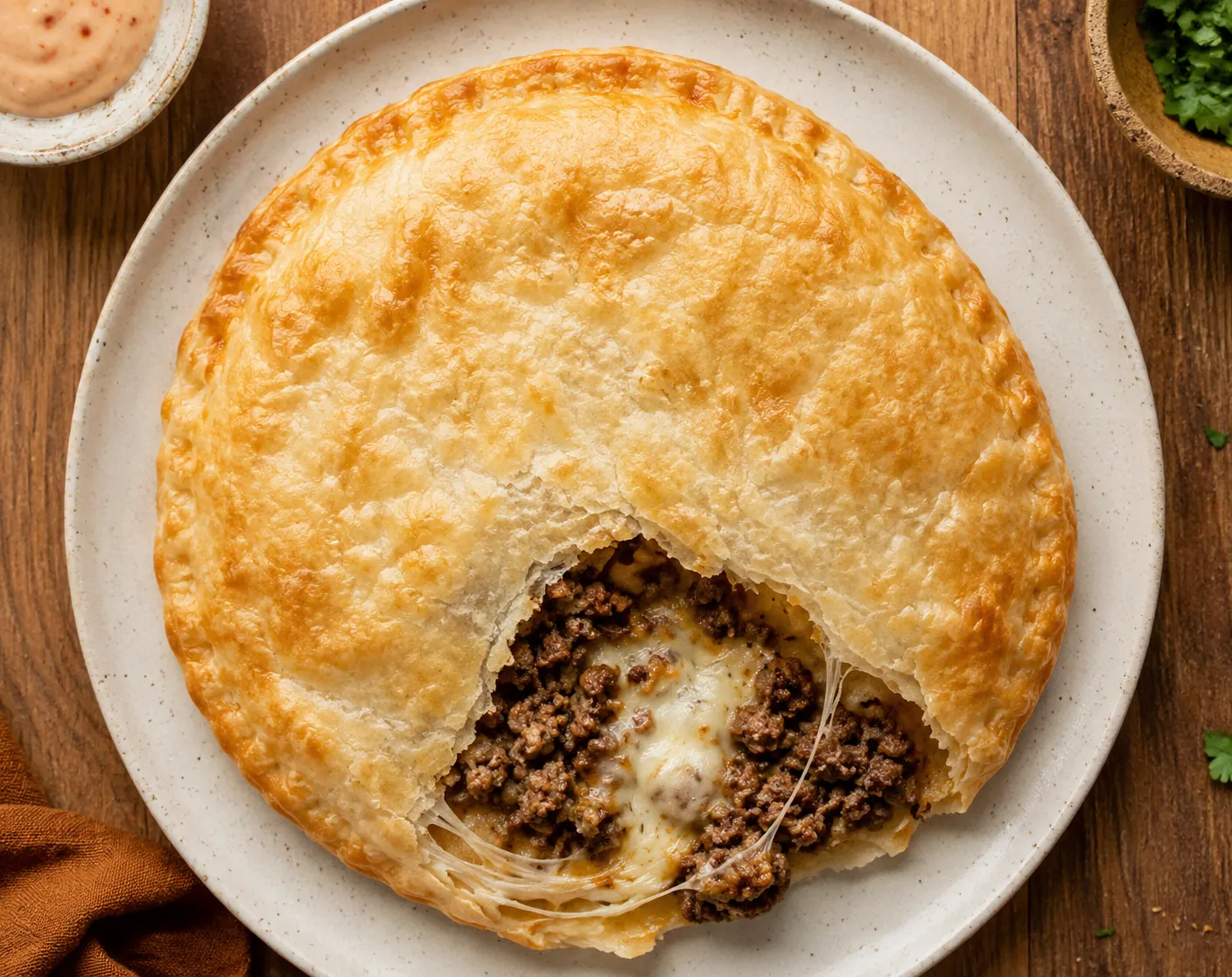 Pastel de Frango chicken Brazilian pastel in London, ON